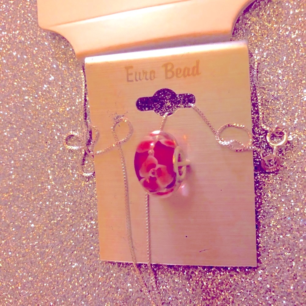 Euro glass bead; buy 1 item get 1 item FREE for equal or lesser value